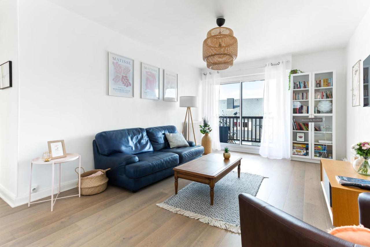 Le Cosy Avec Piscine, Balcon Et Parking Apartment ทรูวิลล์-ซูร์-แมร์ ภายนอก รูปภาพ